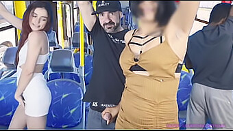 Steamy Bus Encounter With Seductive Ator Zegalinha And Her Ass Play