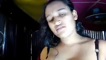 Homemade Indian Wife Shows Off Her Story In Self-Made Video