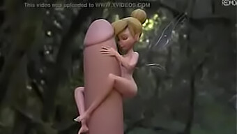 Tinker Bell'S Erotic Encounter With A Big Cock In Hentai Porn