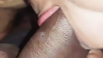 Indian College Coed Gives A Blowjob And Swallows Cum