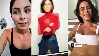 Tonton Tubuh Lena Meyer Menjadi Basah Dan Ketat Dalam Video Solo Ini