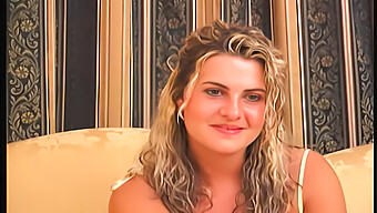 Blond Milfka Si Necháva Lízať Kundičku V Tejto Horúcej Trojke