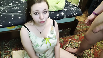 Russian Teen Swallows Cum In Hd Video