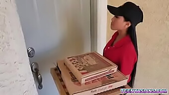 Delivery Girl Gets Naughty In This Steamy Video