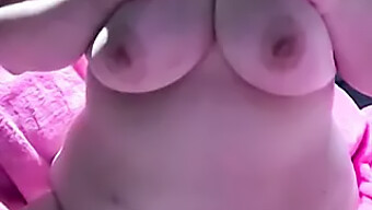 She Takes The Pain Like A Champ In This Rough Tit Play Video