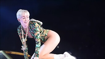 Amerikalı Amatör Miley Cyrus'Un Sıcak Videosu Sizi Nefessiz Bırakacak