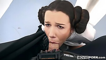 Star Wars Anal Princess Leia Este Linsă Și Futută În Cur