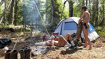 Naked Camping Trip In The Wilderness