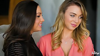 Abigail Mac A Zoey Taylor Se Oddávají Smyslnému Lesbickému Setkání.