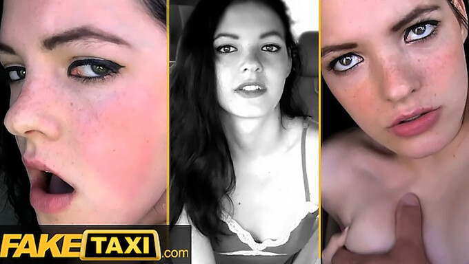 La Jeune Et Jolie Anie Darling Profite D'Une Balade Sauvage Dans Fake Taxi