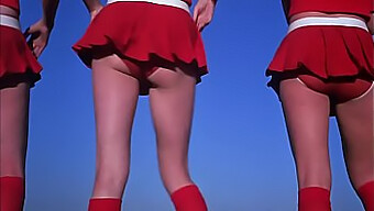 Big Natural Tits Cheerleaders In A Full Movie Of Retro Fun