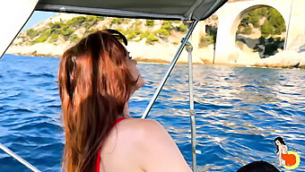 Lady Pink Presents Stacy'S Wild Yacht Ride In This Hd Video