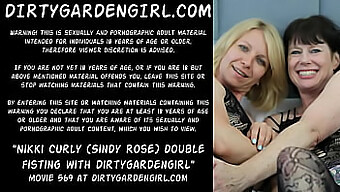 Dirty Gardengirl And Nikki Curly Enjoy Double Penetration In Hd Video