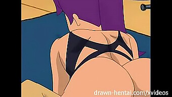 Anal And Facial Fun In Cartoon Threesome