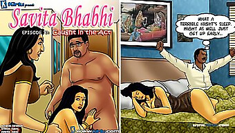 Kirtu Gets Caught In The Act With Savita Bhabhi In Indian Cartoon