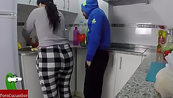 Couple Indulges In Hot Oral Sex And Masturbation In Kitchen