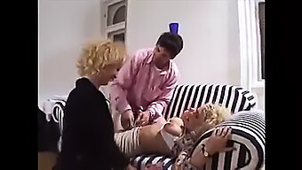 Lucky Guy Gets A Double Dose Of Hardcore Anal And Facial Action