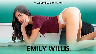 La Belle Américaine Emily Willis Reçoit Une Éjaculation Interne Brutale Et Sale