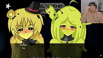 Foxy Tager På Golden Age'S Chica I Denne Anime Pornovideo