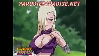 Ino Og Naruto Intens Anime Kneppe Session