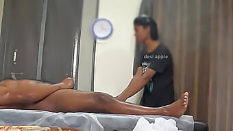 A Hidden Camera Captures A Happy Ending Massage At A Spa.