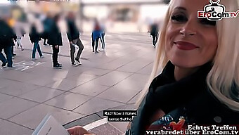 German Milf With Big Natural Tits Flirts In Public During Bootylicious Party