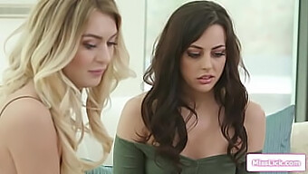 Pornstar Natalia Star And Her Assistant Indulge In Lesbian Sex