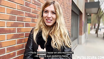 Linda Rubia Seducida Para Un Sexo Brutal En La Calle