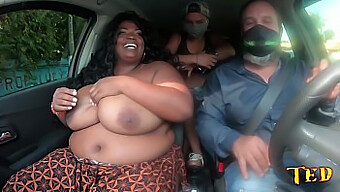 Fernanda Freire'S Hot And Steamy Ride With A Bbw With The Biggest Breasts In Brazil - Ela Baez - Joao O Safado - Jhonny Gab - Higor Negrao