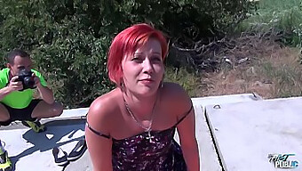 Redhead Beauty Takes On A Big Cock And Gets Covered In Cum