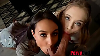 Panas Dan Horny: Anastasia Knight Dan Eliza Ibarra Dalam Threesome Liar