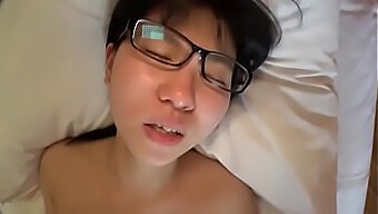 18+ Teens With Glasses Get Fucked In This Hot Video