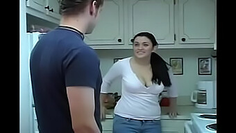 Voluptuous Maid With A Big Ass Gets Dirty In The Kitchen