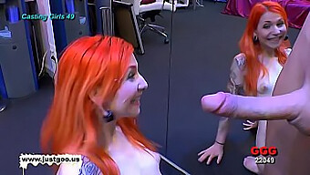 Amadora Alemã Fode Seu Caminho Para Um Facial